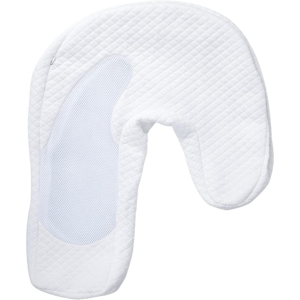 imageHOMCA Pillowcase for Side Pillow Hypoallergenic Contour Pillow Case 1Pack White Suitable for Pillow Model PL05 Standard Size