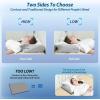 imageCervical Neck Pillow for Neck Pain Relief 2 in 1 Ergonomic Pillow for Sleeping Memory Foam Orthopedic Bed Pillows for Side Back ampamp Stomach Sleepers with Cooling Pillowcase