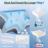 imageCervical Neck Pillow for Neck Pain Relief 2 in 1 Ergonomic Pillow for Sleeping Memory Foam Orthopedic Bed Pillows for Side Back ampamp Stomach Sleepers with Cooling Pillowcase