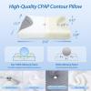 imageHOMCA CPAP Pillow for Side Sleeping CPAP Nasal Pillows for All CPAP Masks Users to Reduce Air Leaks ampamp Masks Pressure Neck Support Pillows for Sleeping for Neck Pain ReliefGrey