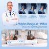 imageHOMCA CPAP Pillow for Side Sleeping CPAP Nasal Pillows for All CPAP Masks Users to Reduce Air Leaks ampamp Masks Pressure Neck Support Pillows for Sleeping for Neck Pain ReliefWhite