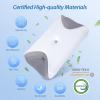 imageHOMCA CPAP Pillow for Side Sleeping CPAP Nasal Pillows for All CPAP Masks Users to Reduce Air Leaks ampamp Masks Pressure Neck Support Pillows for Sleeping for Neck Pain ReliefGrey
