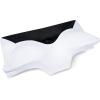 imageHOMCA Cervical Pillow Memory Foam Pillows  Contour Memory Foam Pillow for Neck Pain Relief Orthopedic Neck Bed Pillow for Side Sleepers Back and StomachBlack