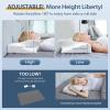 imageHOMCA Cervical Pillow Memory Foam Pillows  Contour Memory Foam Pillow for Neck Pain Relief Orthopedic Neck Bed Pillow for Side Sleepers Back and StomachWhite
