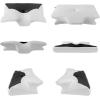 imageHOMCA Cervical Pillow Memory Foam Pillows  Contour Memory Foam Pillow for Neck Pain Relief Orthopedic Neck Bed Pillow for Side Sleepers Back and StomachBlack