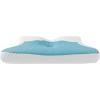 imageHOMCA Cervical Pillow Memory Foam Pillows  Contour Memory Foam Pillow for Neck Pain Relief Orthopedic Neck Bed Pillow for Side Sleepers Back and StomachBlue