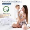 imageHOMCA Cervical Pillow Memory Foam Pillows  Contour Memory Foam Pillow for Neck Pain Relief Orthopedic Neck Bed Pillow for Side Sleepers Back and StomachWhite