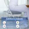 imageHOMCA Donut Pillow for Tailbone Pain Hemorrhoid Pillows for Sitting After Surgery Memory Foam Coccyx Cushion for Postpartum Pregnancy Car Seat Office Chair Cushion for Pressure ReliefGrey