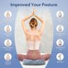 imageHOMCA Donut Pillow for Tailbone Pain Hemorrhoid Pillows for Sitting After Surgery Memory Foam Coccyx Cushion for Postpartum Pregnancy Car Seat Office Chair Cushion for Pressure ReliefGrey