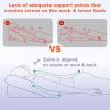 imageHOMCA Face Down Pillow After Eye Surgery  Home Massage Pillow Face Down for Bed BBL Pillow After Surgery Stomach Sleeping Pillow with Shredded Memory Foam and Removable Cover