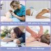 imageHOMCA Face Down Pillow After Eye Surgery  Home Massage Pillow Face Down for Bed BBL Pillow After Surgery Stomach Sleeping Pillow with Shredded Memory Foam and Removable Cover
