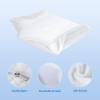 imageHOMCA Memory Foam Cervical Pillow Cover  Hypoallergenic Contour Orthopedic Pillow Case 1Pack White Suitable for Pillow Model PL02White