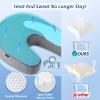 imageHOMCA Side Sleeper Pillows for Adults Memory Foam U Shaped Pillows for Neck and Shoulder Pain Relief Ergonomic Shoulder Pillow for Side Sleepers with Cooling Removable PillowcaseGrey