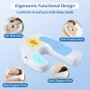 imageHOMCA Side Sleeper Pillows for Adults Memory Foam U Shaped Pillows for Neck and Shoulder Pain Relief Ergonomic Shoulder Pillow for Side Sleepers with Cooling Removable PillowcaseWhite