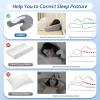imageHOMCA Side Sleeper Pillows for Adults Memory Foam U Shaped Pillows for Neck and Shoulder Pain Relief Ergonomic Shoulder Pillow for Side Sleepers with Cooling Removable PillowcaseGrey