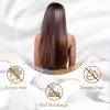 imageSatin Pillow Cases for HOMCA Cervical Pillow  Contoured Ergonomic Satin Pillowcase with Zipper Grey Soft ampamp Smooth Fabric for Hair ampamp Skin Care