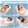 imageSide Sleeper Pillows for Adults Contour Pillow for Neck and Shoulder Pain with Arm Hole Shredded Memory Foam Large Neck Pillow for Side Sleepers Wedge Pillow for Pain Relief