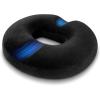 imageHOMCA Donut Pillow for Tailbone Pain Hemorrhoid Pillows for Sitting After Surgery Memory Foam Coccyx Cushion for Postpartum Pregnancy Car Seat Office Chair Cushion for Pressure ReliefBlack