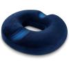 imageHOMCA Donut Pillow for Tailbone Pain Hemorrhoid Pillows for Sitting After Surgery Memory Foam Coccyx Cushion for Postpartum Pregnancy Car Seat Office Chair Cushion for Pressure ReliefBlue